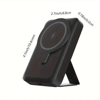 Magsafe Mini Power Bank 5000Mah Wireless Magnetic Power Bank Portable Charger US