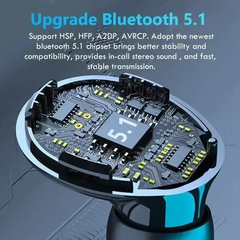 M10 Wireless Headphone Bluetooth Earphones Waterproof Earpieces Sport Earbuds for Huawei Iphone OPPO Xiaomi TWS Music Headset